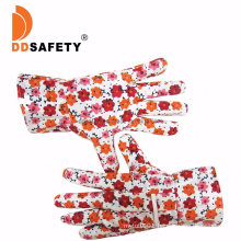 Ddsafety Gardening Work Herramientas Safety Buyer Gloves Handschuhe with Cotton Prints Band Cuff Equipo De Proteccion Personal to Protect